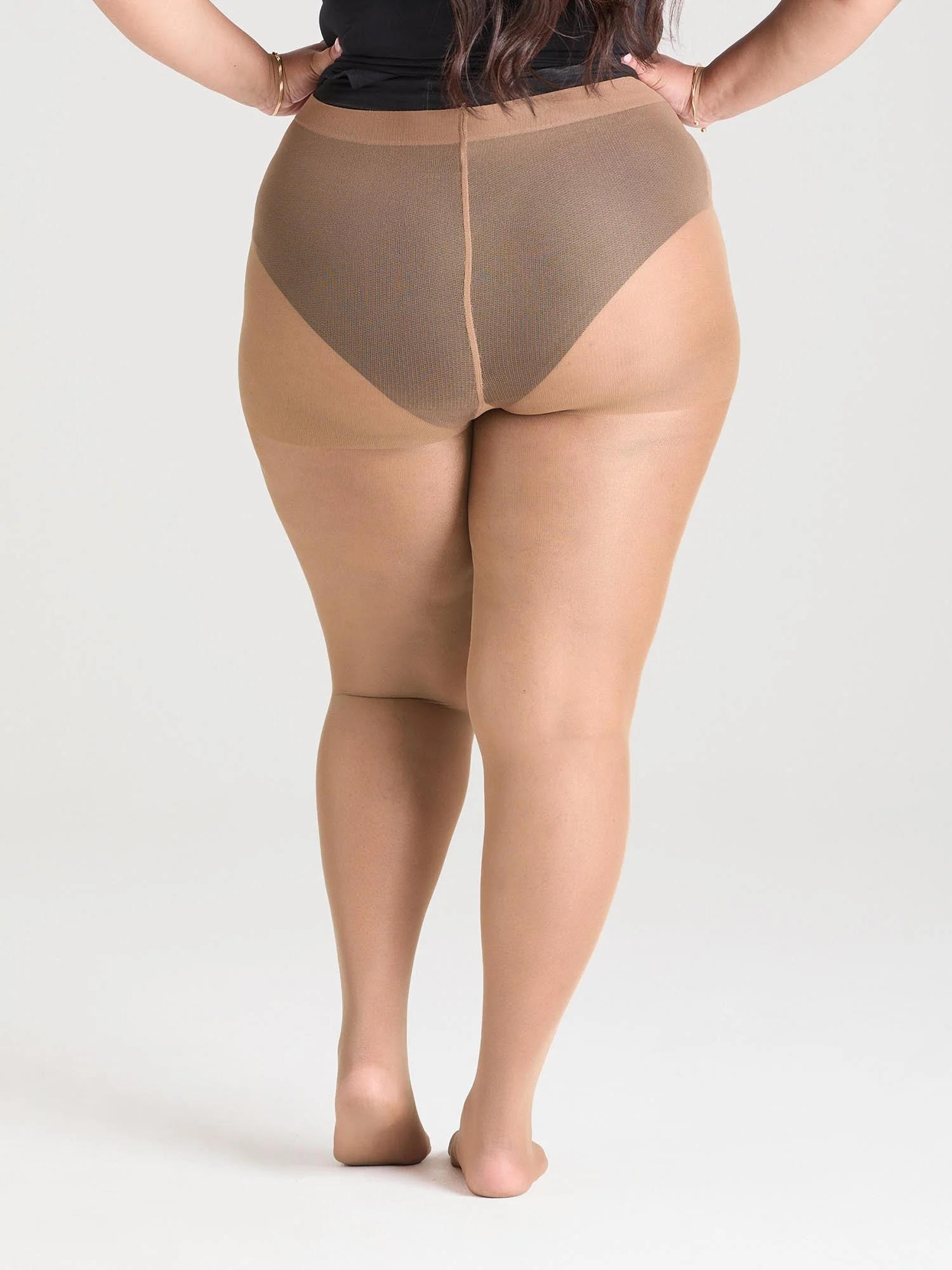 Sheer 30 Denier Halo Pantyhose - Glow - Image 9