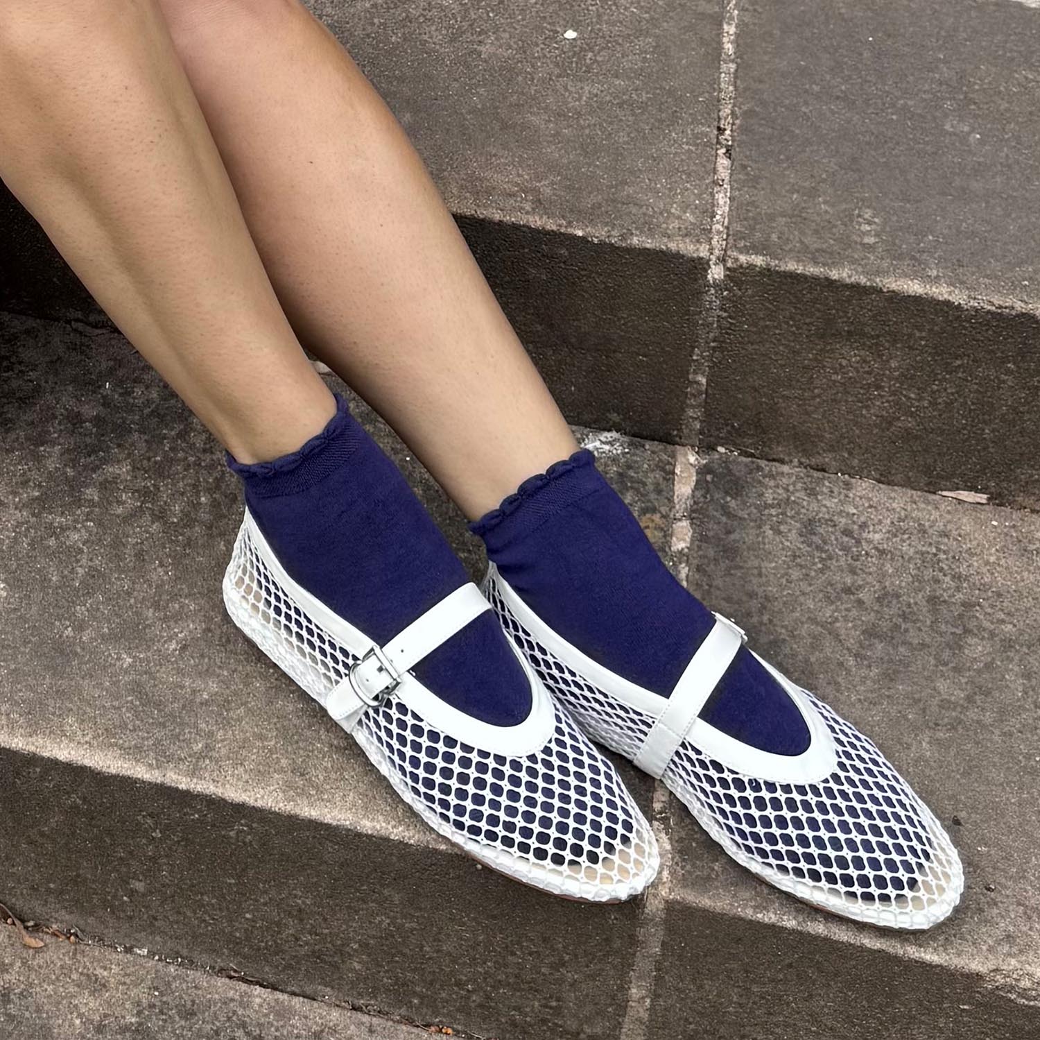 Ultimate Bamboo Ankle Socks - Starling - Image 7