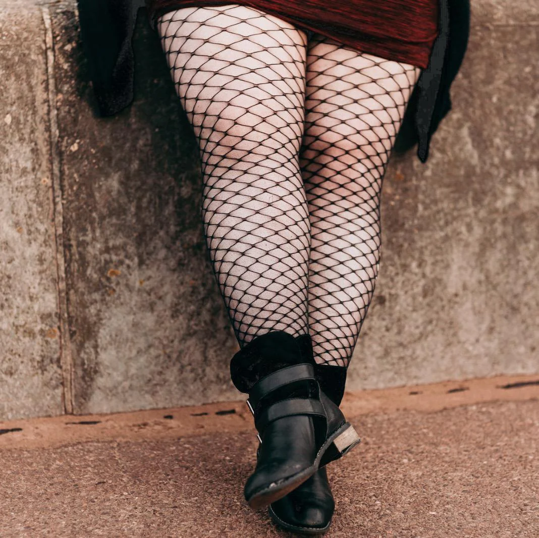 Mock Fishnets - Blackadder - Black - Image 15