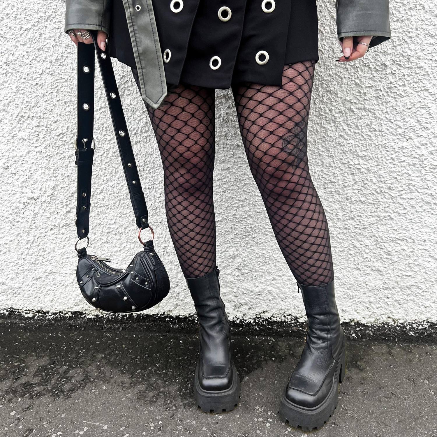 Mock Fishnets - Blackadder - Black - Image 17
