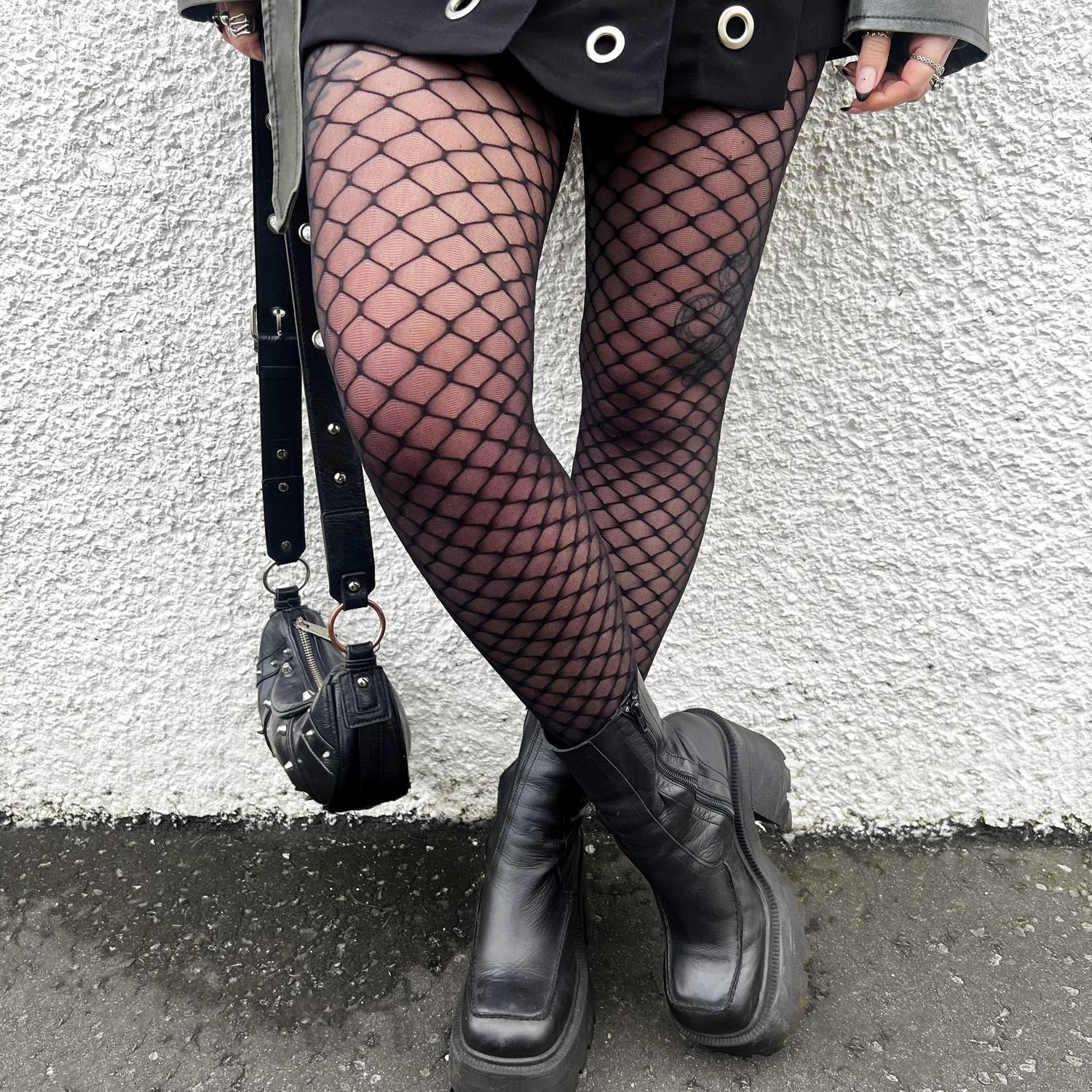 Mock Fishnets - Blackadder - Black - Image 19