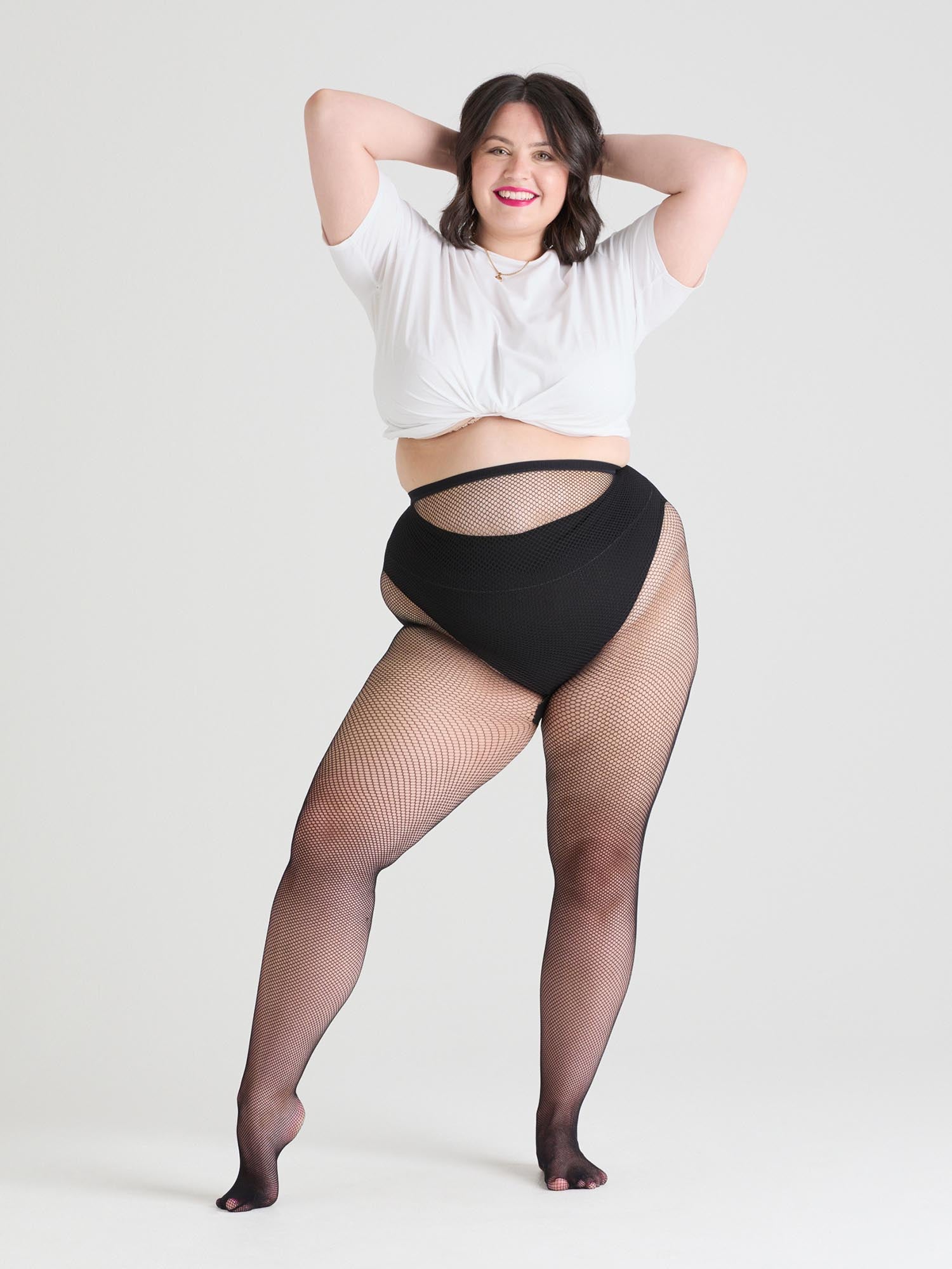 Fishies Fishnets - Black - Image 11