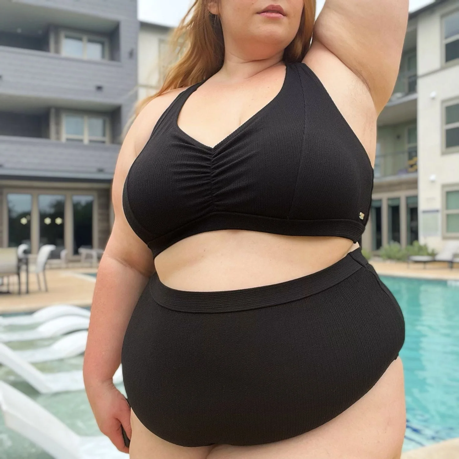 Tidelands Bikini Top - Black - Image 9