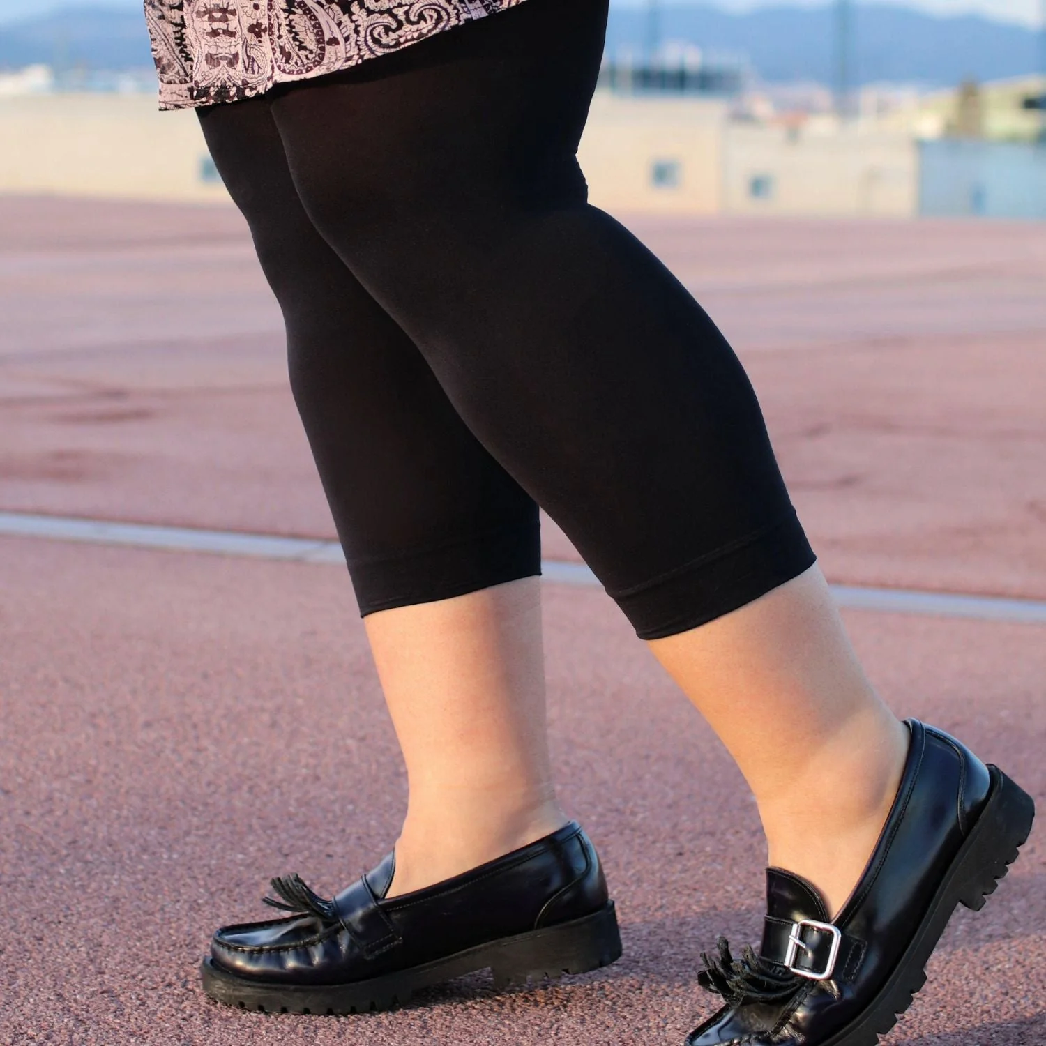 Stay Cool Capri Tights - Black - Image 5