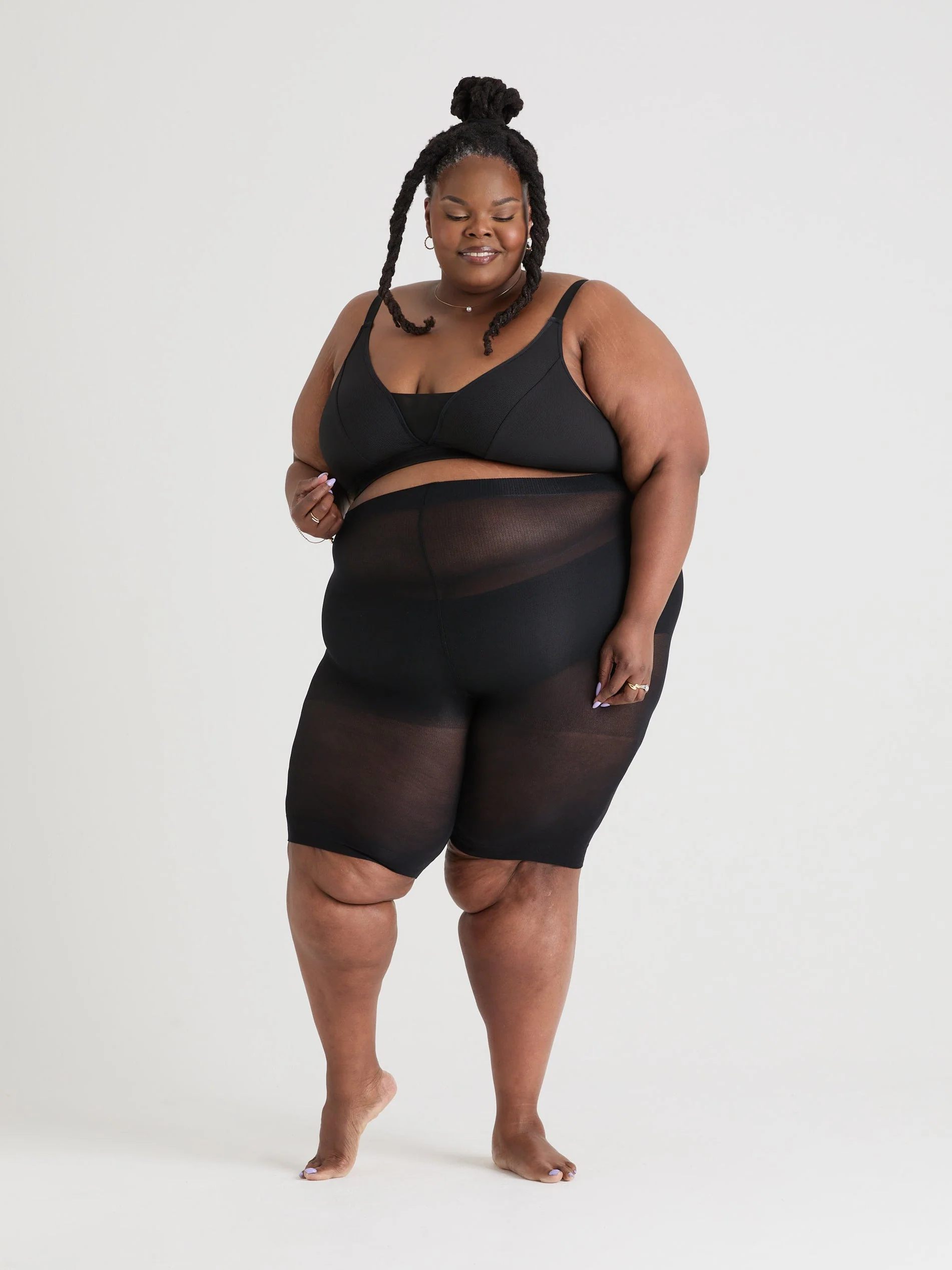 Stay Cool Chub Rub Shorts - Black - Image 19