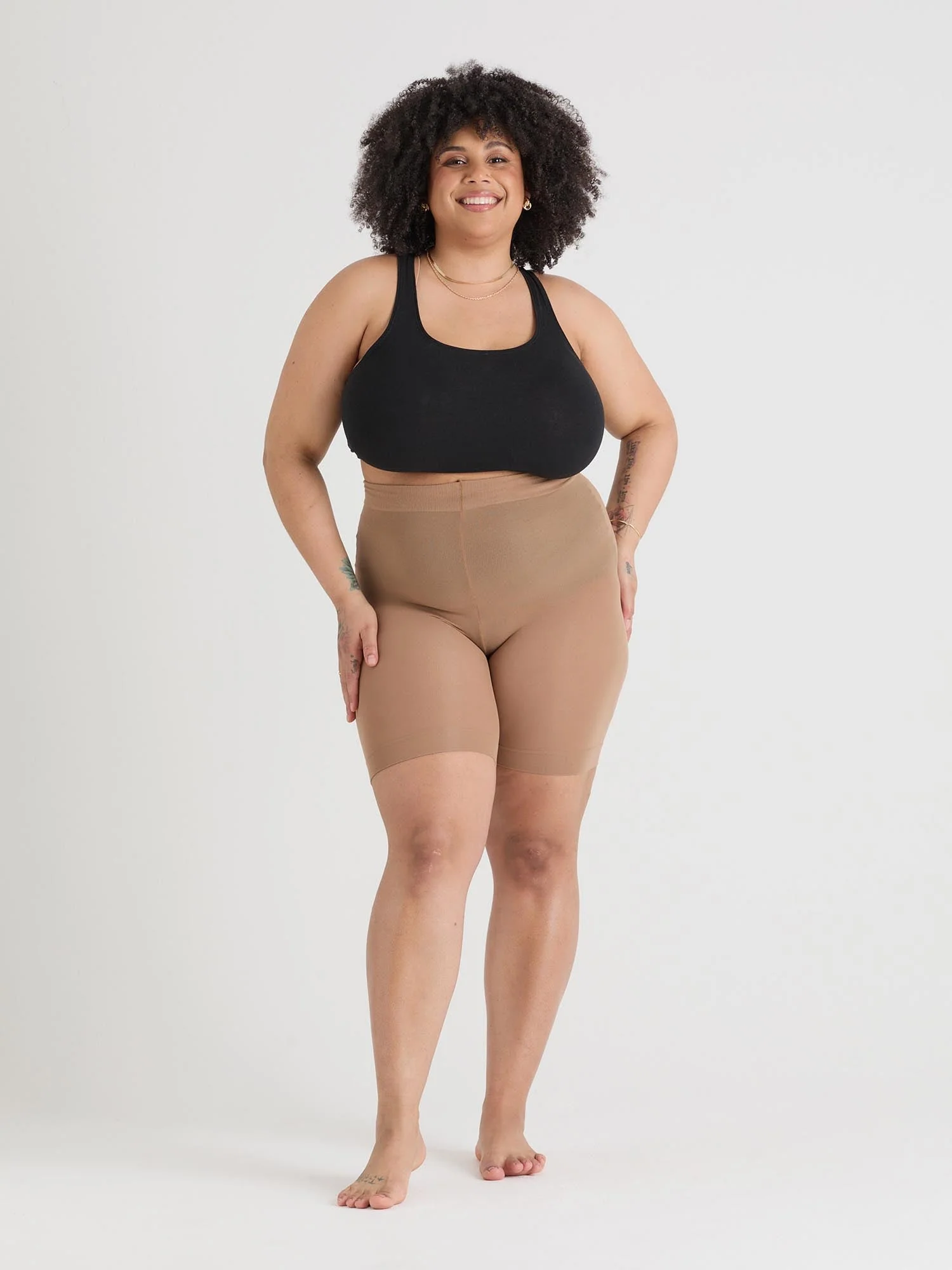 Stay Cool Chub Rub Shorts - Caramel Latte - Image 10