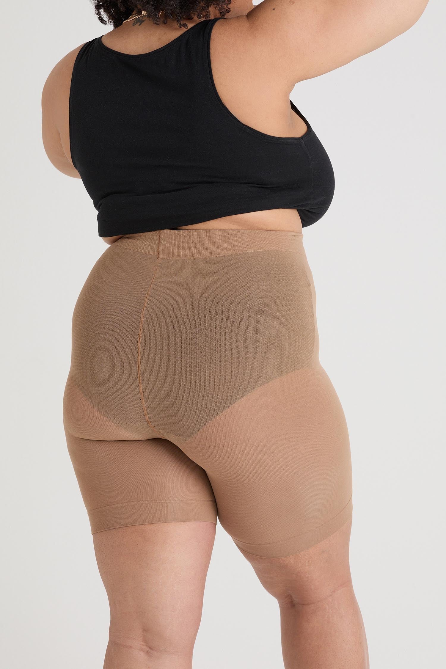 Stay Cool Chub Rub Shorts - Caramel Latte - Image 11